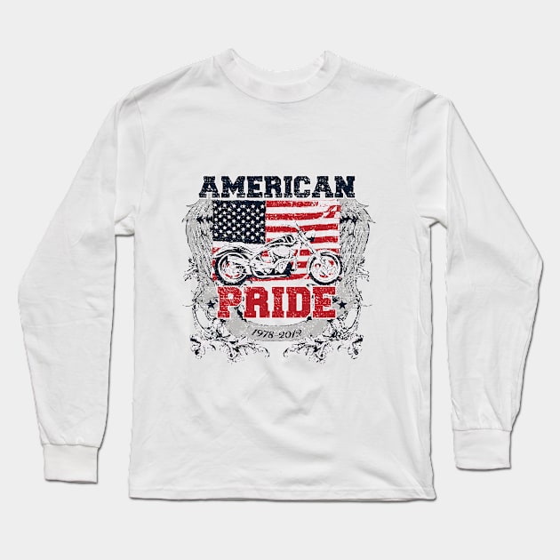 American Pride Long Sleeve T-Shirt by Verboten